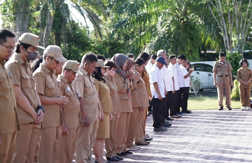 Gelar Apel dan Halalbihalal, Disbudpar Kalteng Pererat Silaturahmi antar ASN 