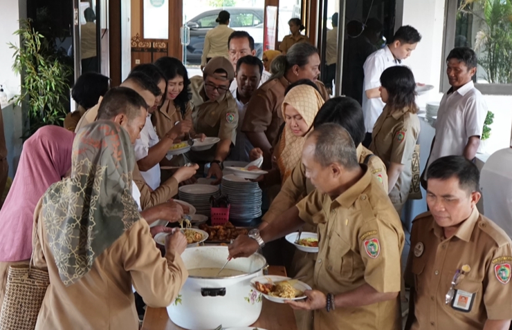 Gelar Apel dan Halalbihalal, Disbudpar Kalteng Pererat Silaturahmi antar ASN 