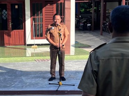 Dinas ESDM Prov. Kalteng  Gelar Apel dan Halalbihalal 1 Syawal 1445 H