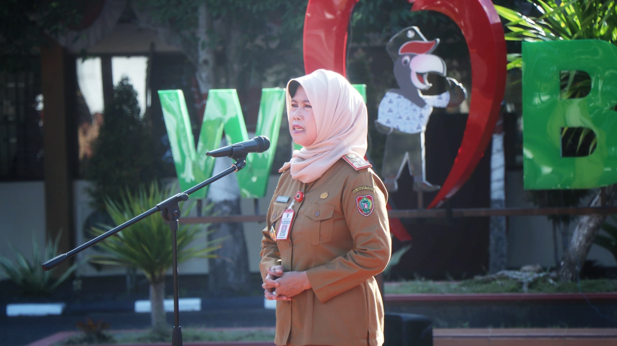 BKD Prov. Kalteng Gelar Apel Besar dan Halalbihalal