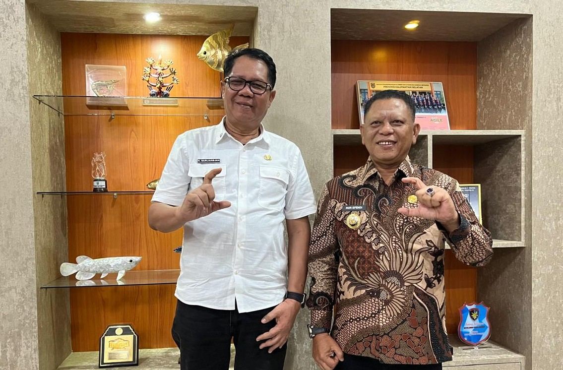 Kepala Dislutkan Prov. Kalteng Terima Kunjungan Wakil Bupati Sukamara, Sinergikan Program Kelautan dan Perikanan