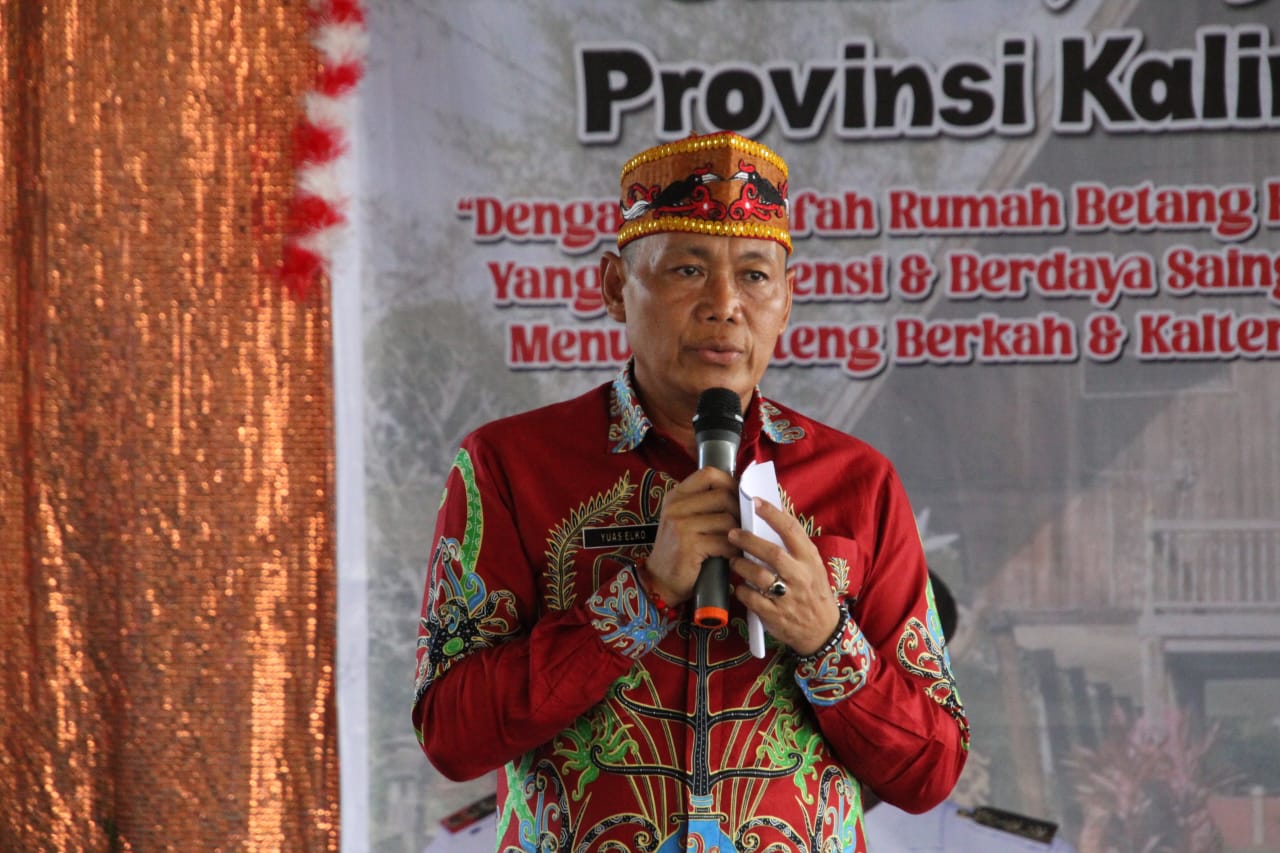 Mewakili Gubernur Kalteng Sahli Yuas Elko Hadiri Pembukaan HUT ASBADATA Kalteng Ke-8 Tahun 2025