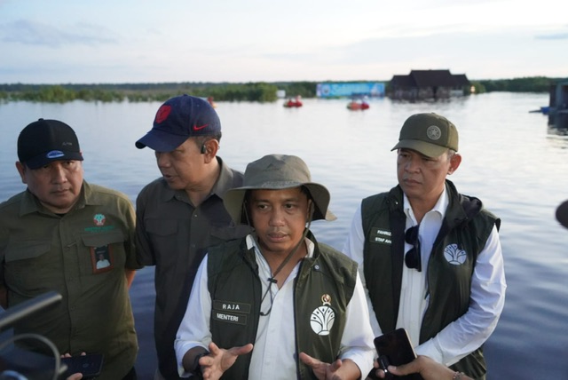 Gubernur Agustiar Sabran Sambut Kedatangan Menteri Kehutanan Kunker di Provinsi Kalteng 