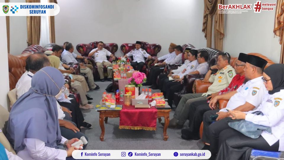Perkuat Sinergi Lawan Narkoba, Wakil Bupati Seruyan Terima Audiensi BNNP Kalimantan Tengah
