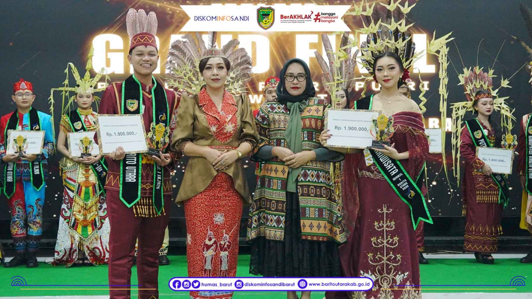 Grand Final Putra-Putri Pariwisata Barito Utara 2026, Ajang Lahirkan Duta Wisata Berkualitas
