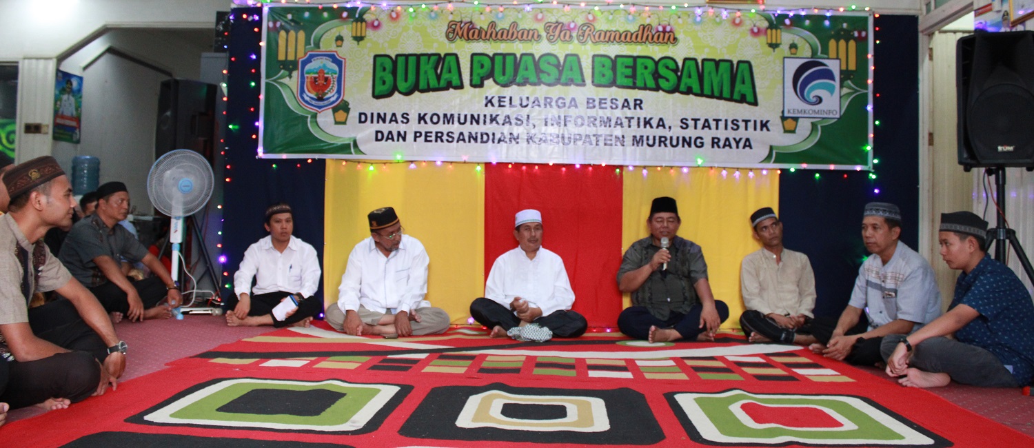 Mempererat Silaturahmi, Diskominfo SP Mura Gelar Buka Puasa Bersama