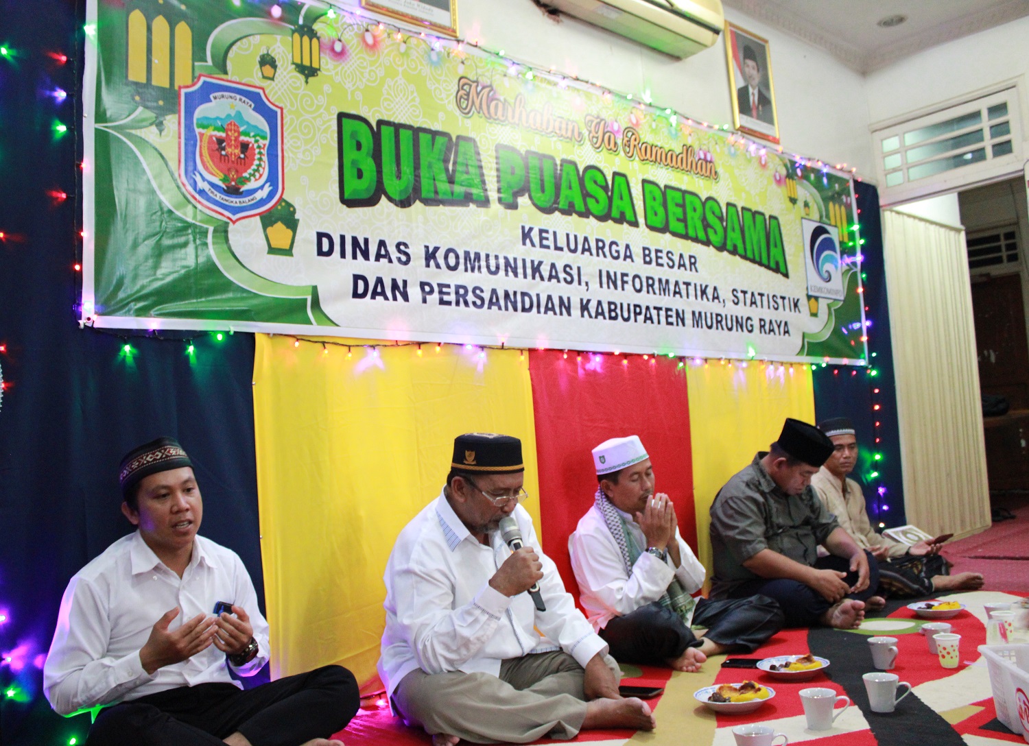 Mempererat Silaturahmi, Diskominfo SP Mura Gelar Buka Puasa Bersama