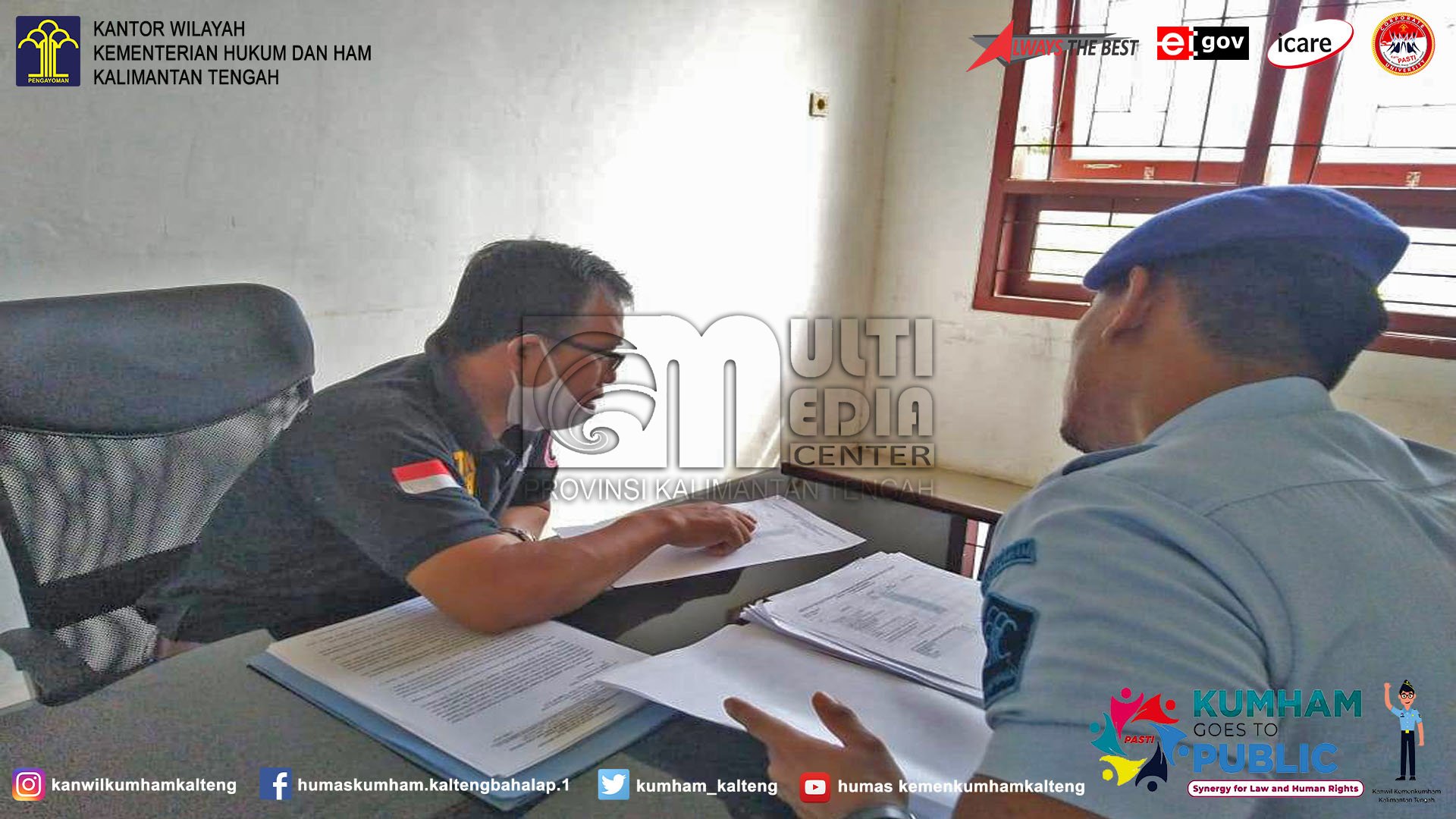 Petugas Lapas Sukamara Ikuti Pelatihan Pengamanan