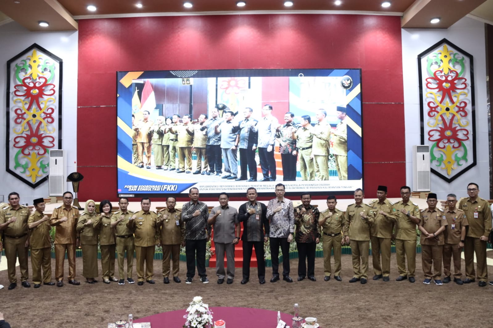 Wagub Kalteng Buka Forum Koordinasi dan Konsultasi Peningkatan Implementasi Reformasi Birokrasi dan Percepatan Penerapan SPBE Tahun 2023