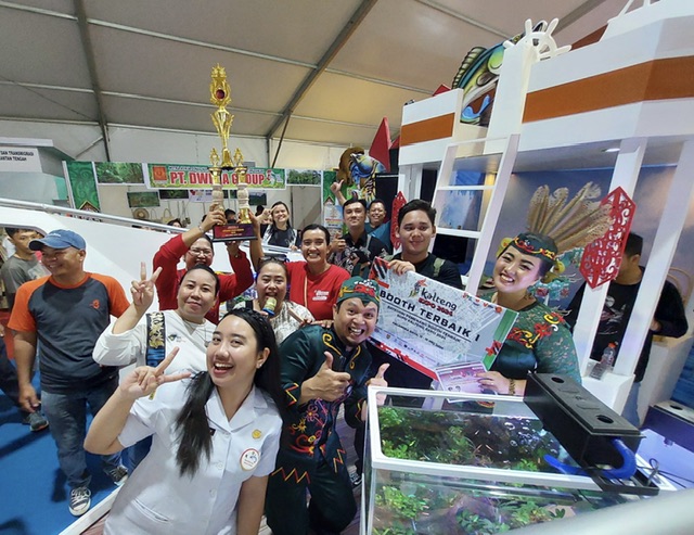 Dislutkan Raih Booth Terbaik 1 pada Kalteng Expo 2024