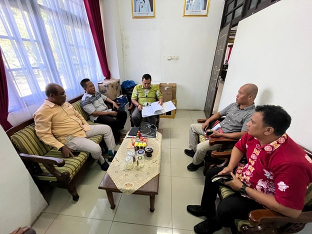 DLH Prov. Kalteng Laksanakan Koordinasi dan Strategi Upaya Penegakan Hukum Lingkungan dengan Korwas PPNS Polda Kalteng