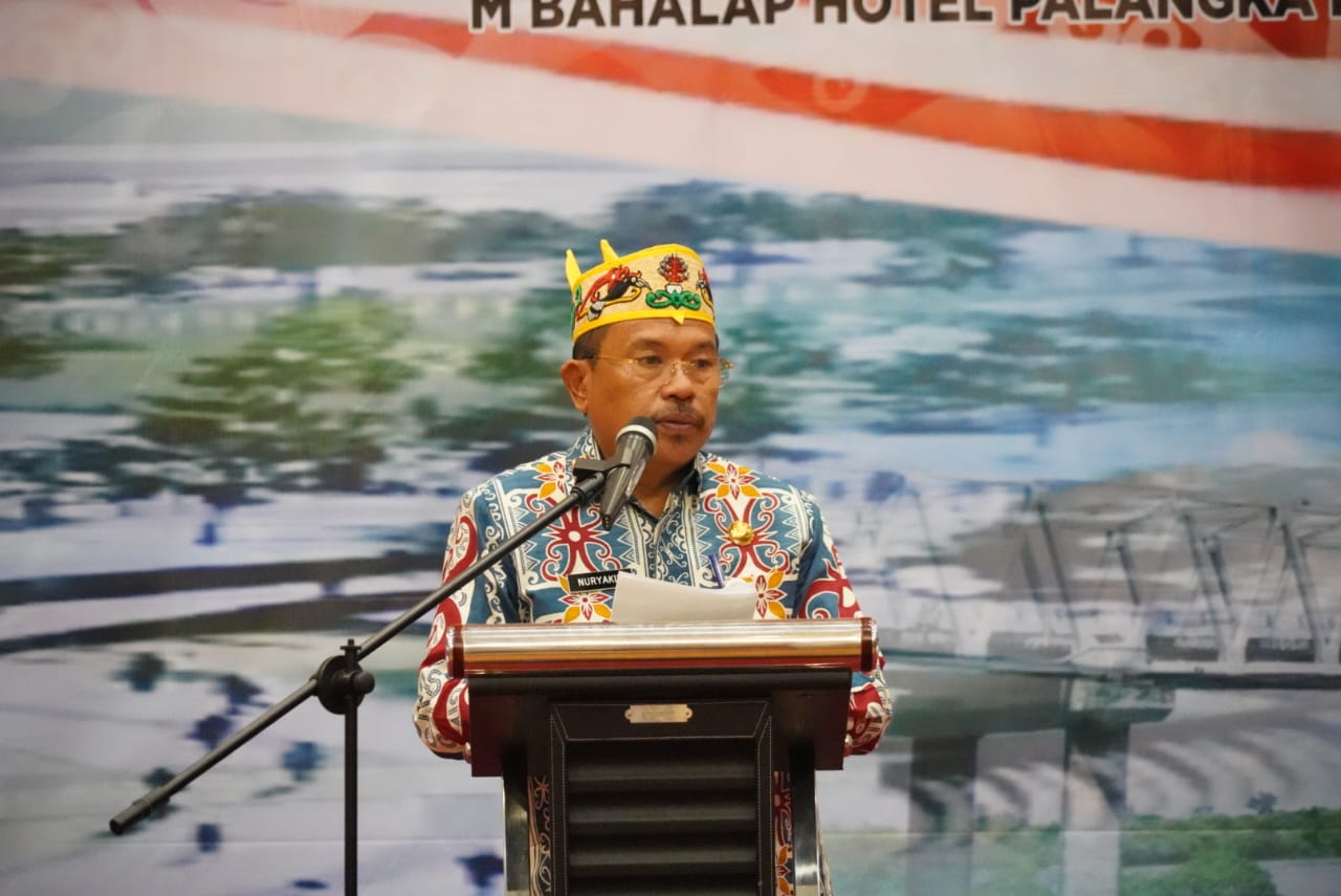 Sekda Nuryakin Buka  Pelatihan Pengelolaan Keuangan BUMDes Tingkat Prov. Kalteng Tahun 2024