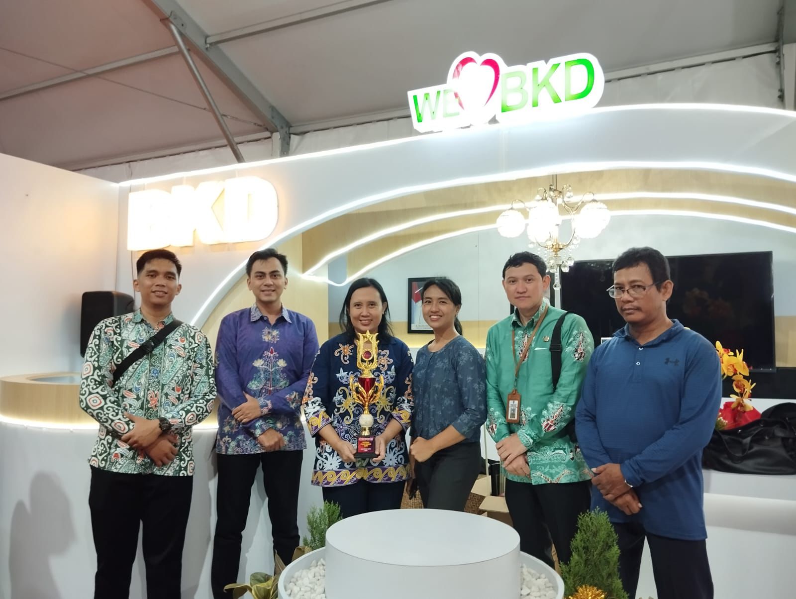 BKD Prov. Kalteng Berhasil Raih Juara Harapan III pada Kalteng Expo 2024