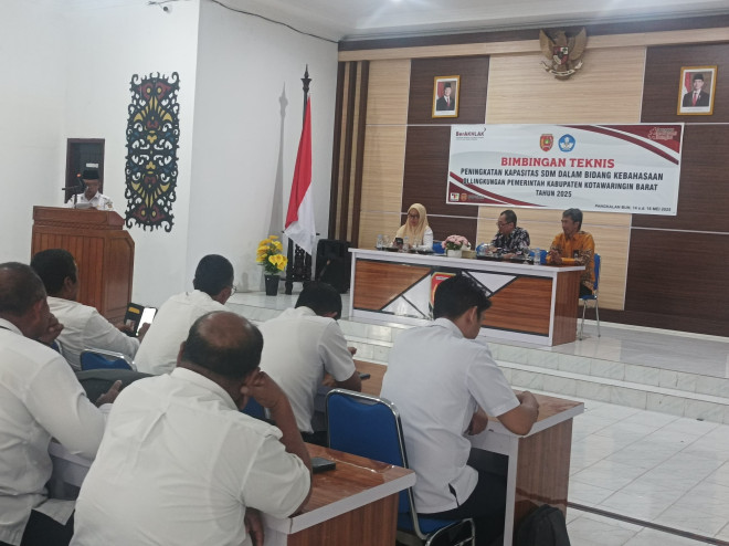BKPSDM Kobar Selenggarakan Bimtek Kebahasaan bagi ASN