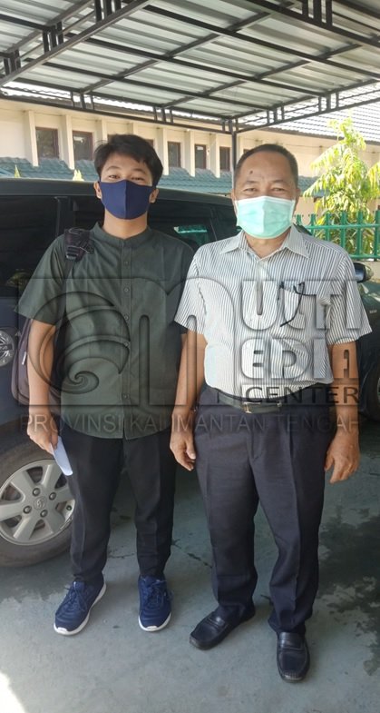 Pendaftaran Ulang Peserta Didik Baru SMA Negeri 1 Palangka Raya Tahun Ajaran 2020/2021 Terapkan Protokol Kesehatan