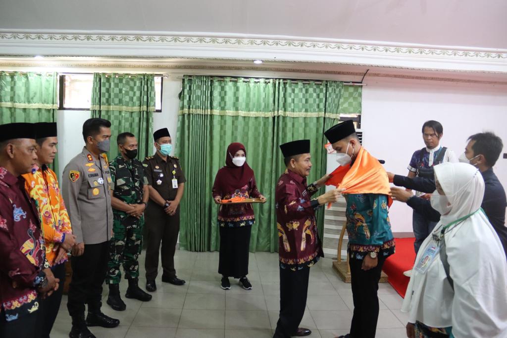 Pemkab Pulang Pisau Lepas Keberangkatan Jamaah Calon Haji Tahun 2022