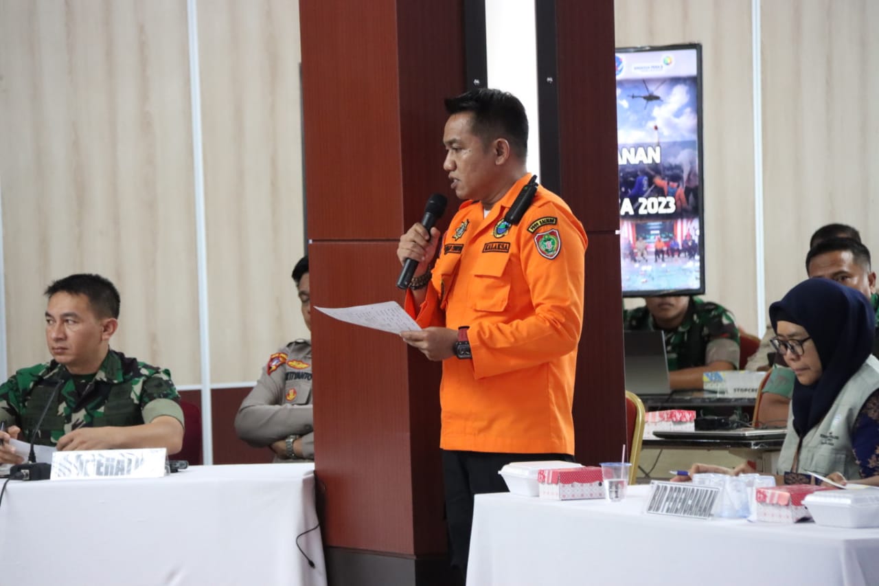 Sekda Kalteng Nuryakin : Gelar TTX dan TFG dan Uji Renkon, Untuk mengukur Kekuatan Masing-Masing Sektor Dalam Hadapai Karhutla