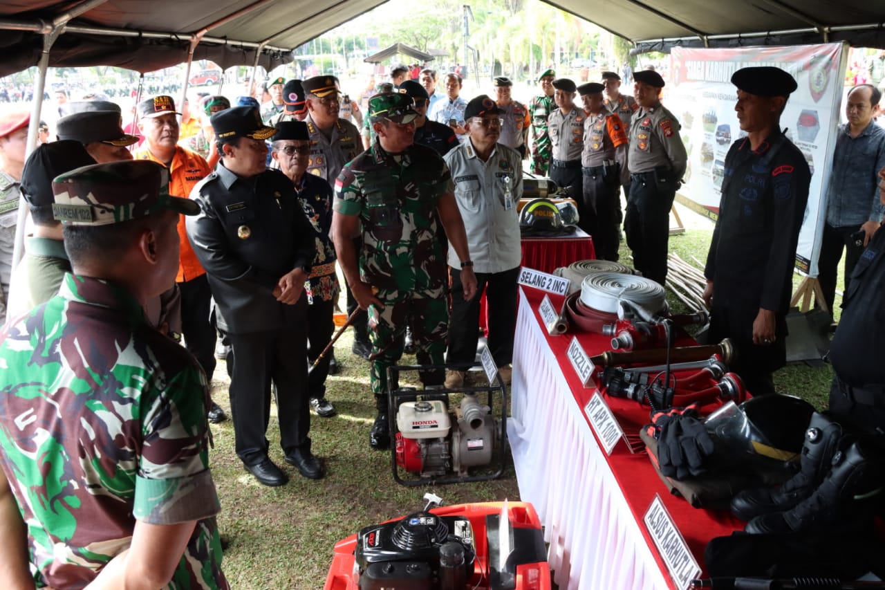 Arahan Kepala BNPB RI Pada Apel Gelar Pasukan dan Sarana Prasarana Karhutla di Provinsi Kalteng Tahun 2023
