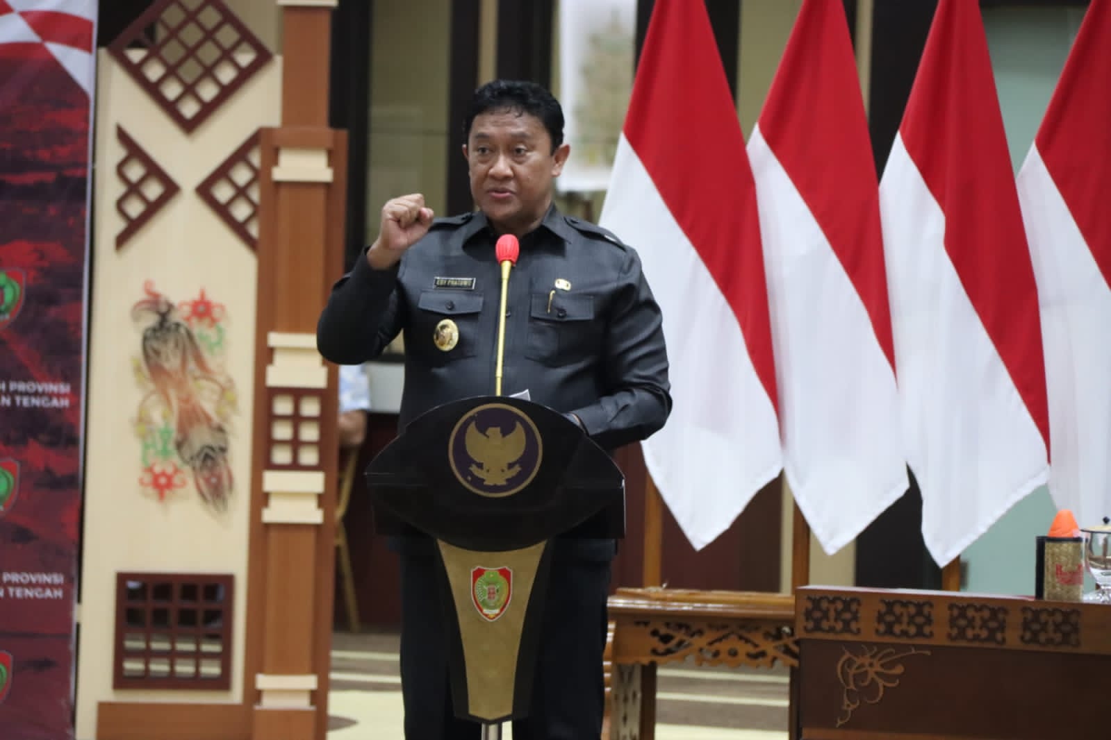 Kepala BNPB RI Pimpin Rakor Penanganan Kebakaran Hutan dan Lahan di Provinsi Kalteng Tahun 2023