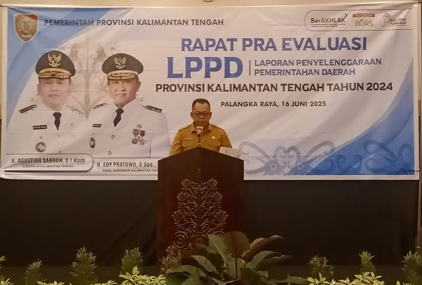 Biro Pemerintahan Adakan Rapat Pra Evaluasi Laporan Penyelenggaraan Pemerintahan Daerah (LPPD) Prov. Kalteng Tahun 2024