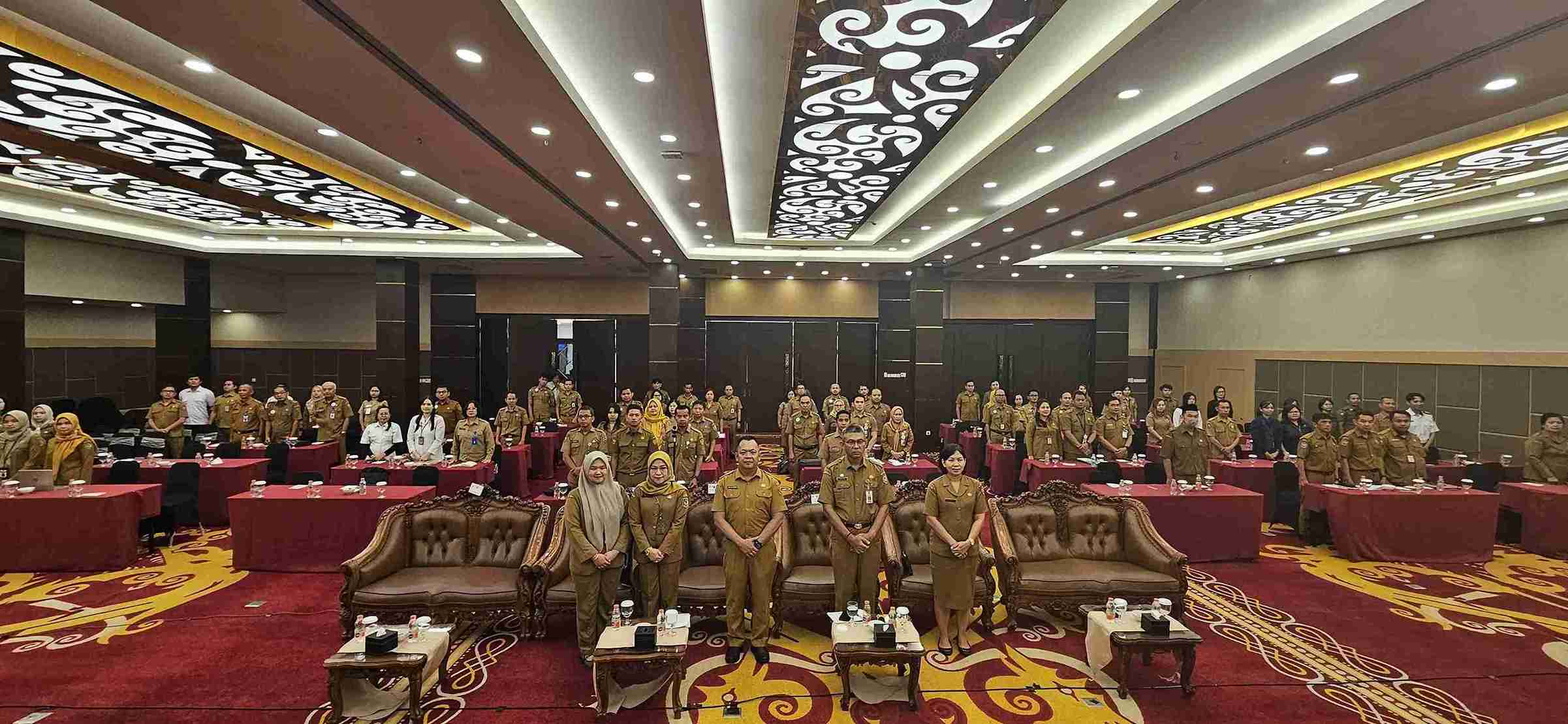 Biro Pemerintahan Adakan Rapat Pra Evaluasi Laporan Penyelenggaraan Pemerintahan Daerah (LPPD) Prov. Kalteng Tahun 2024
