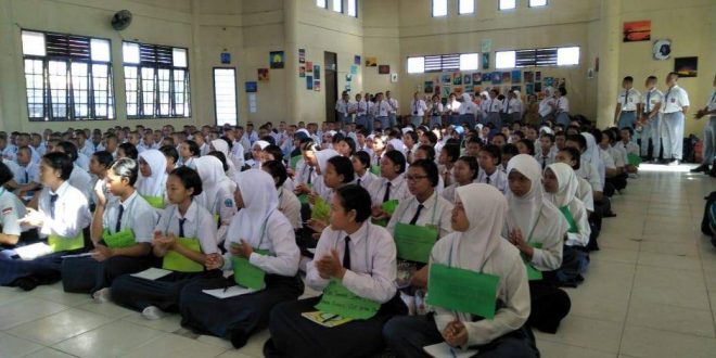 215 Siswa Baru SMAN 5 Palangka Raya Ikuti MPLS