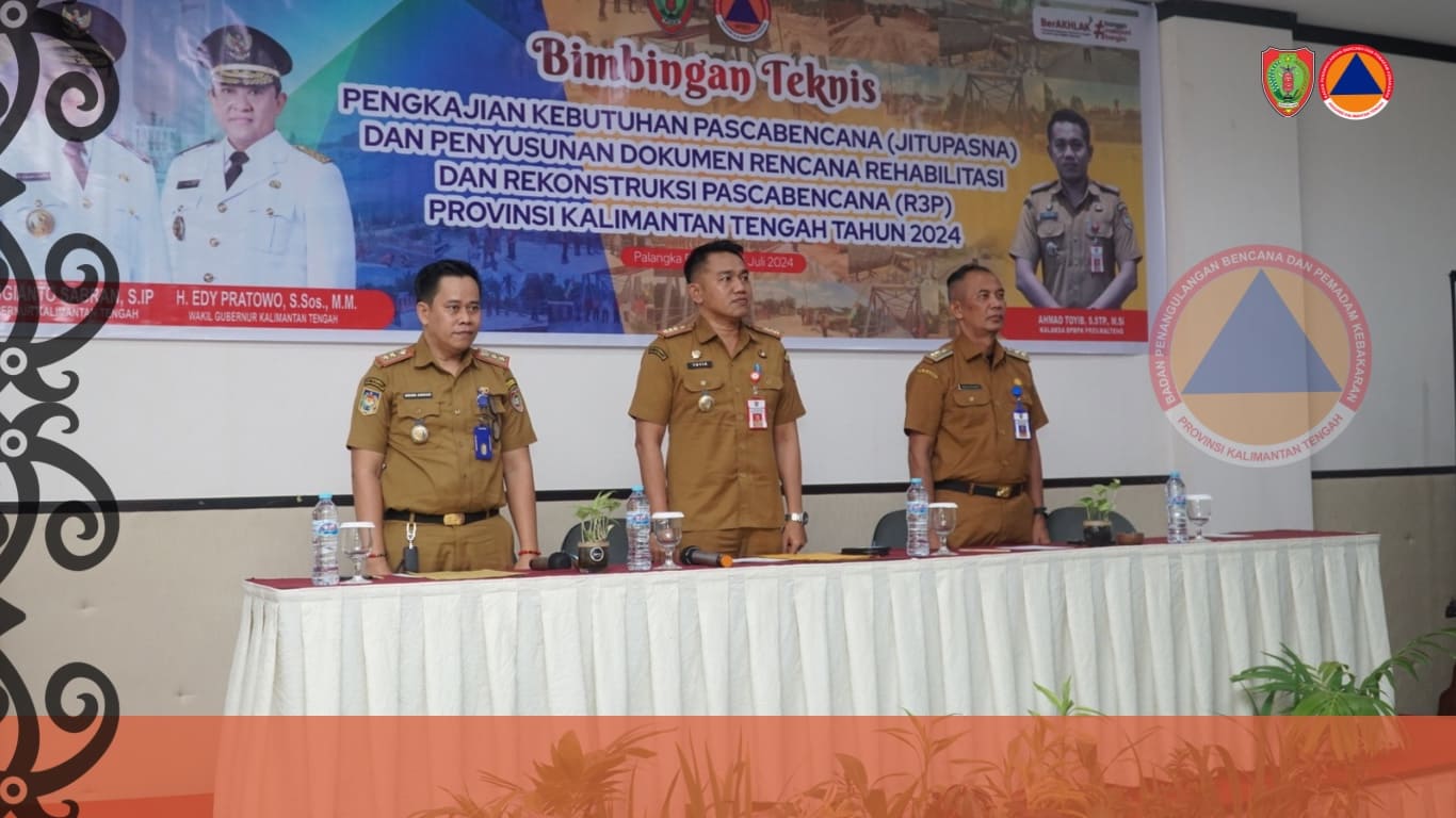 Kalaksa BPBPK Ahmad Toyib Buka Bimtek JITU PASNA dan R3P