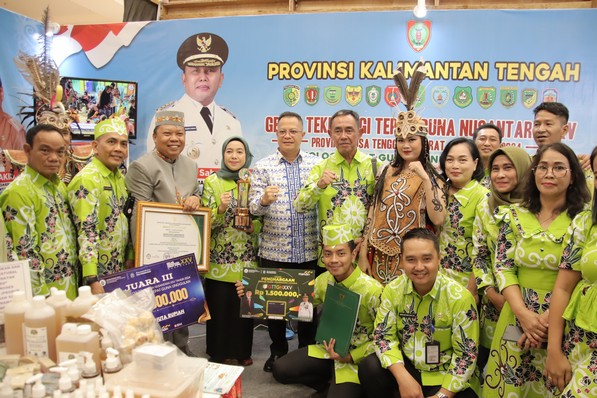 Teknologi Tepat Guna Unggulan Kalteng Raih Peringkat 3 Nasional