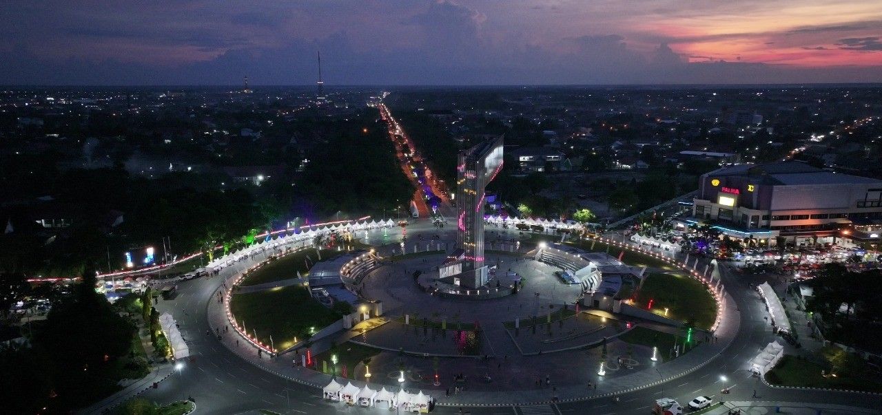 Bundaran Besar Sebagai Ikon Pusat Wisata Baru Kalteng
