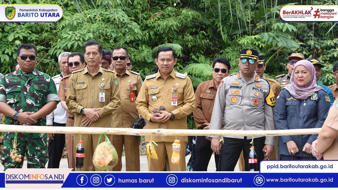 Tinjau Kesiapan PSU Pilkada  di Kecamatan Lahei Barat, Pj. Bupati Minta Masyarakat Ikut Mengawasi