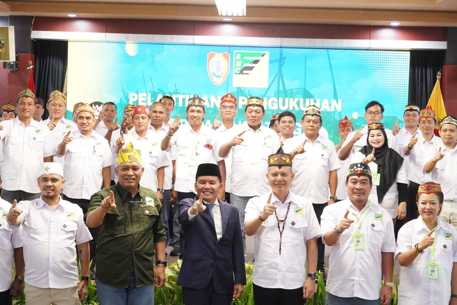 Gubernur Kalteng Hadiri Pelantikan DPW APRI, Tekankan Pertambangan Rakyat yang Legal dan Ramah Lingkungan   