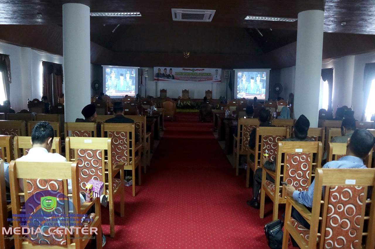 DPRD Pulang Pisau Gelar Nonton Bareng Pidato Presiden RI