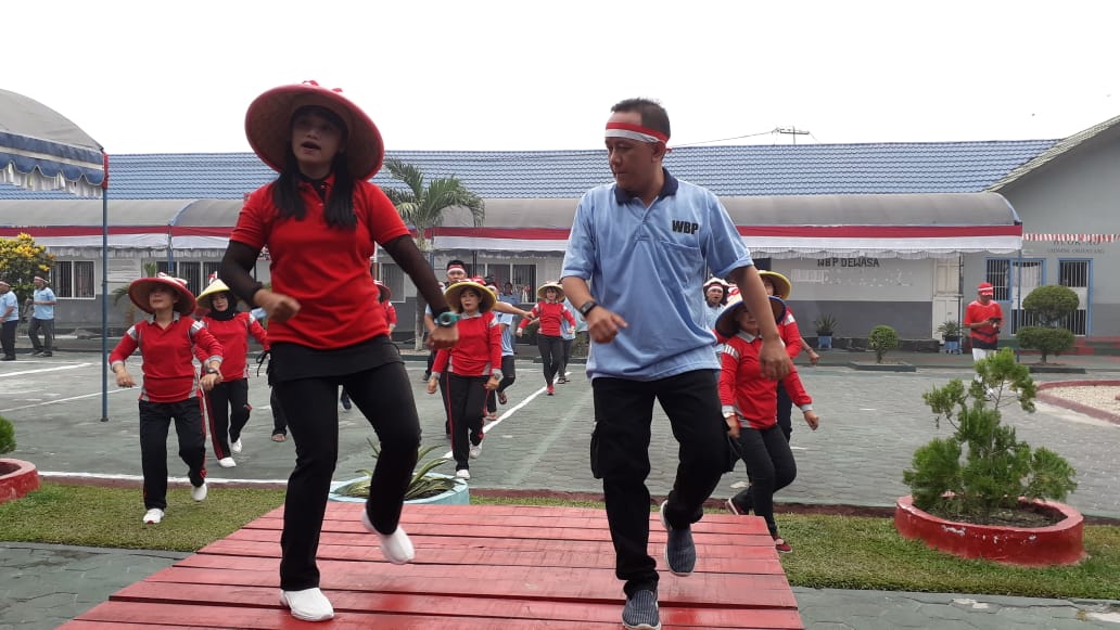 Lapas dan Rutan se-Kalteng Turut Andil Pecahkan Rekor MURI Tari Kolosal Indonesia Bekerja
