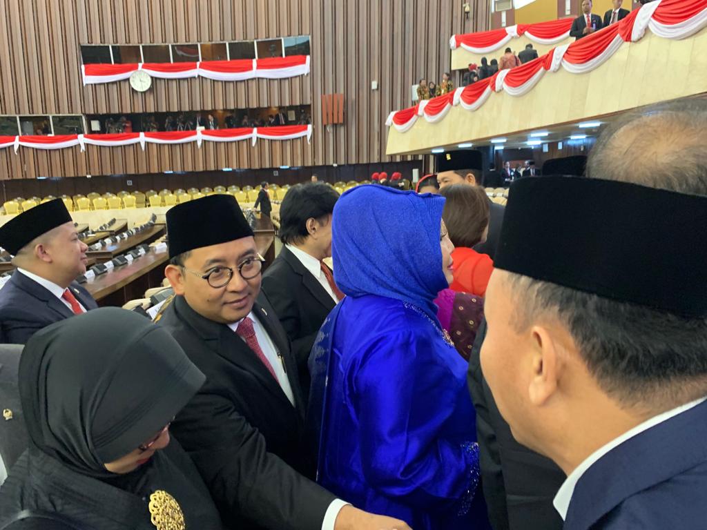 Gubernur Kalteng H. Sugianto Sabran Menghadiri Pidato Presiden di Sidang Tahunan MPR