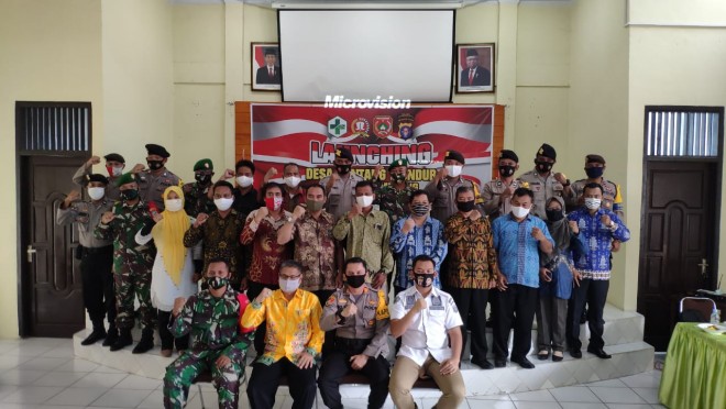 Launching Desa Pantang Mundur se-Kecamatan Arsel