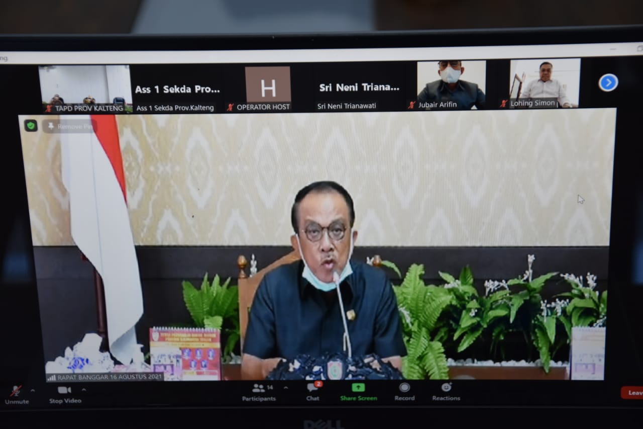 Rapat Konsultasi Badan Anggaran DPRD dengan Tim Anggaran Pemerintah Daerah Prov. Kalteng