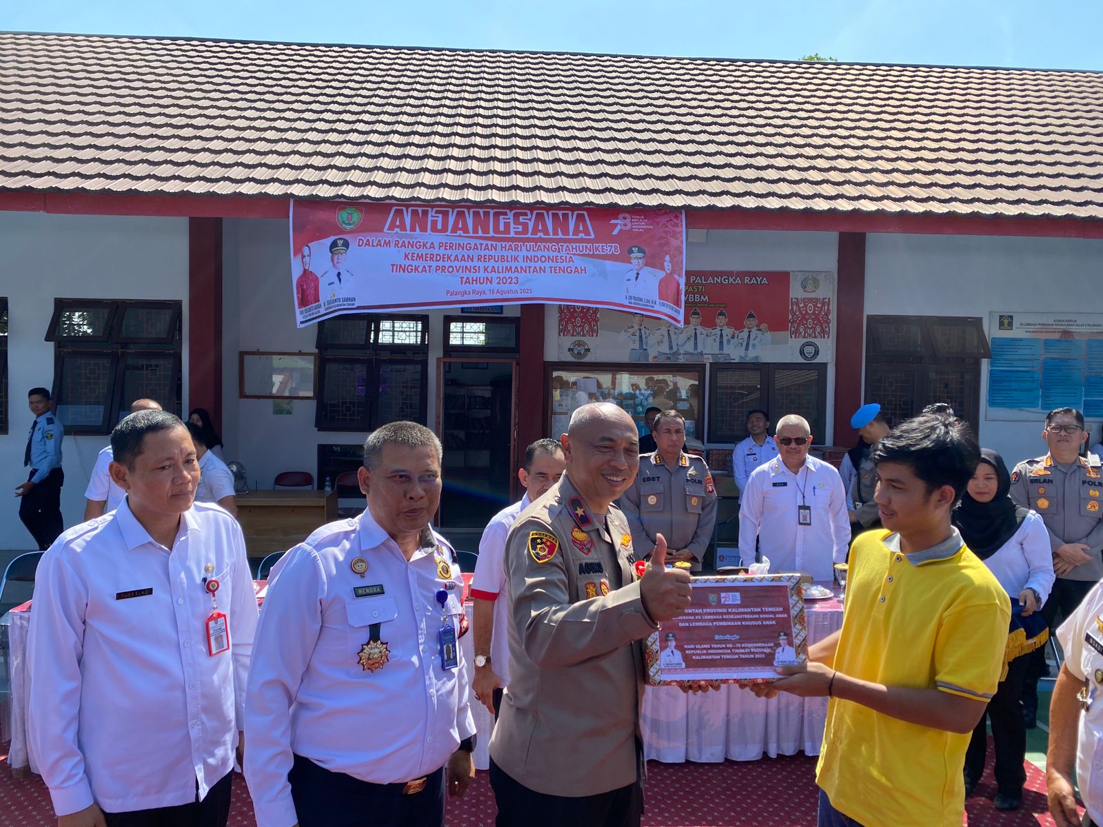 BKD Prov. Kalteng Ikuti Kegiatan Anjangsana Ke Lembaga Pembinaan Khusus Anak