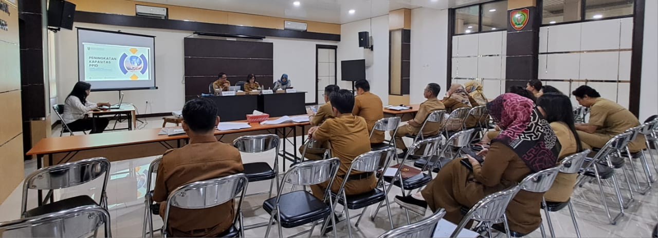 Dinas P3APPKB Gelar Bimtek Tingkatkan Kompetensi SDM Pengelola PPID