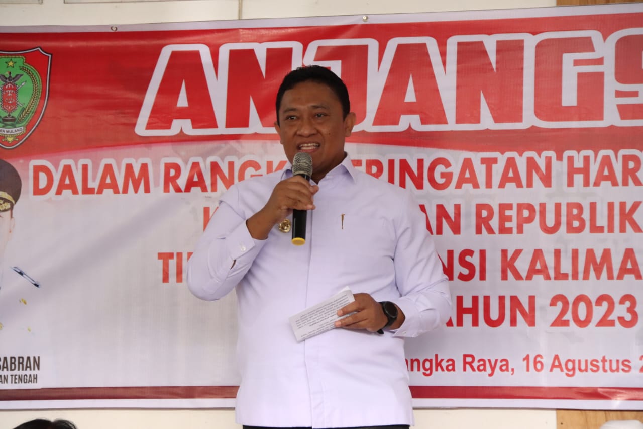 Peringati HUT ke-78 RI, Wagub Edy Pratowo Anjangsana ke LKSA Darissalam Palangka Raya