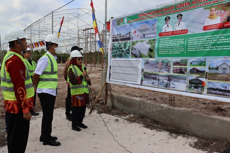 Dinas TPHP Prov. Kalteng Terima Kunjungan Kerja dan Supervisi Wakil Kepala BRIN