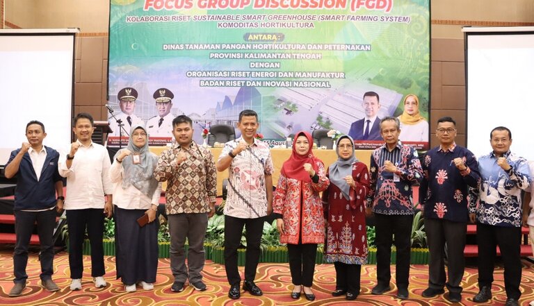 Dinas TPHP Prov. Kalteng Terima Kunjungan Kerja dan Supervisi Wakil Kepala BRIN
