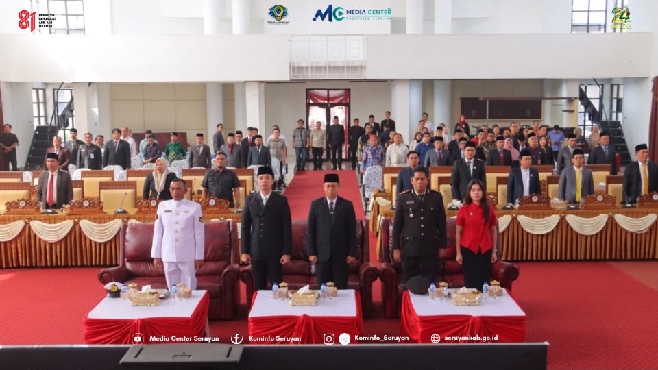 Wakil Bupati Seruyan Hadiri Rapat Paripurna DPRD, Simak Pidato Kenegaraan Presiden RI