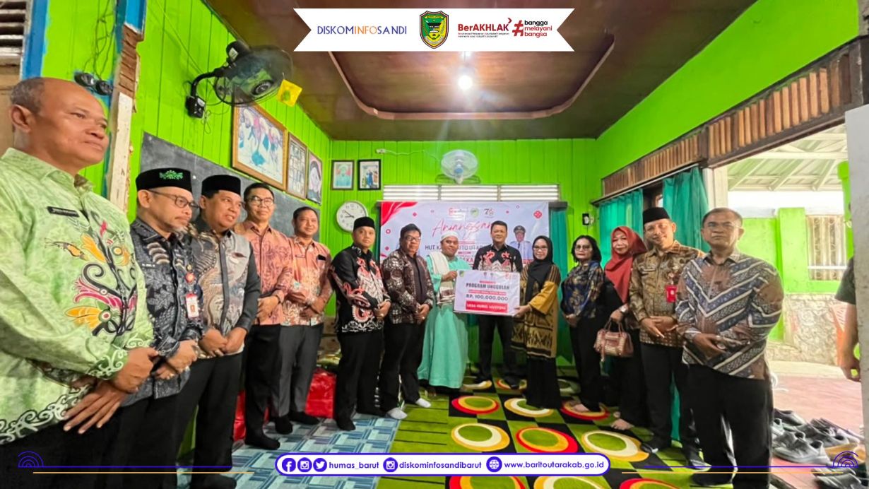 Peringatan HUT Ke-76 Kabupaten Barito Utara dan HUT Ke-81 Kemerdekaan RI, Pemkab Barito Utara Selenggarakan Anjangsana 
