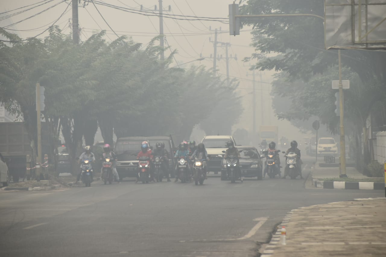 Antisipasi Dampak Buruk Kabut Asap Terhadap Kesehatan Siswa, Pemprov Kalteng Liburkan Sekolah Selama 6 Hari