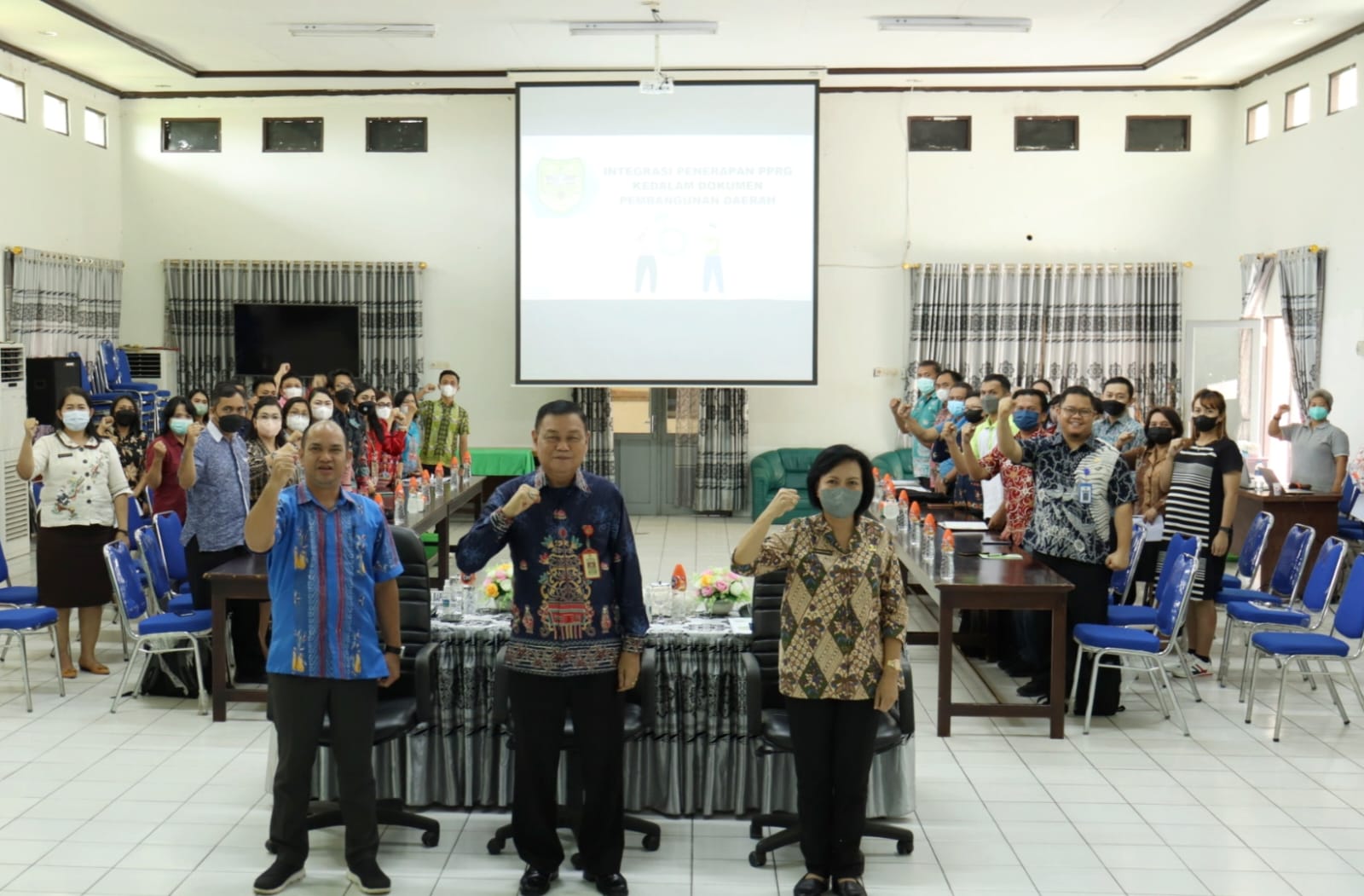  Pentingnya Pengarusutamaan Gender dalam Pembangunan yang Adil dan Merata, Pemkab Gumas Gelar Rapat Penguatan Pokja PUG Tahun 2022