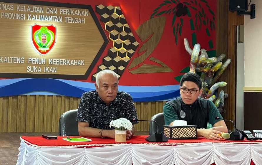 Tindak Lanjut PKS, Dislutkan Prov. Kalteng bersama UGM Observasi Lapangan Ekspor Produk Perikanan