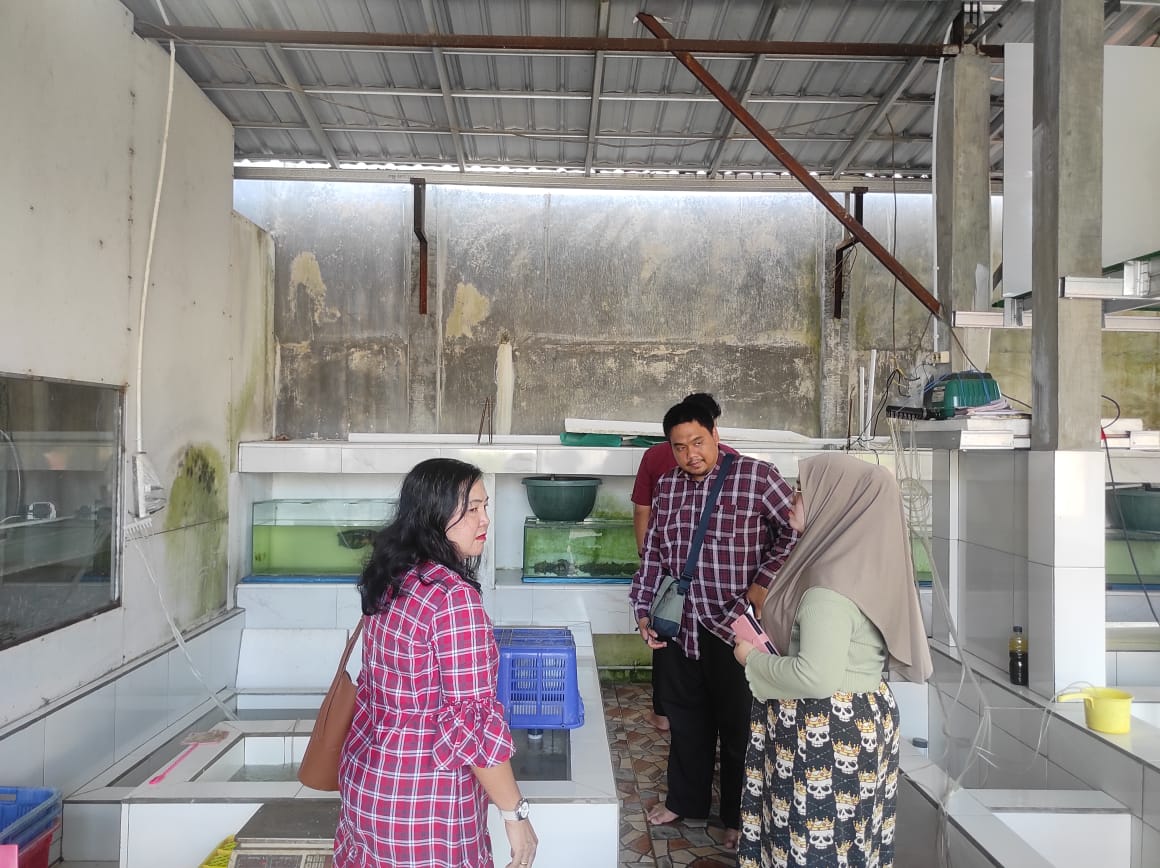 Tindak Lanjut PKS, Dislutkan Prov. Kalteng bersama UGM Observasi Lapangan Ekspor Produk Perikanan