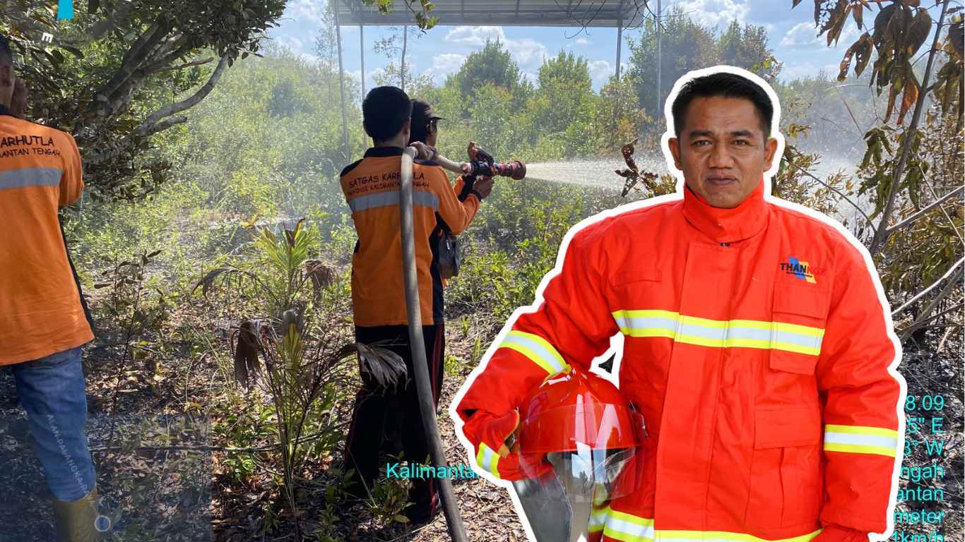 Kalaksa BPBPK Prov. Kalteng Imbau Masyarakat untuk Tidak Membakar Lahan