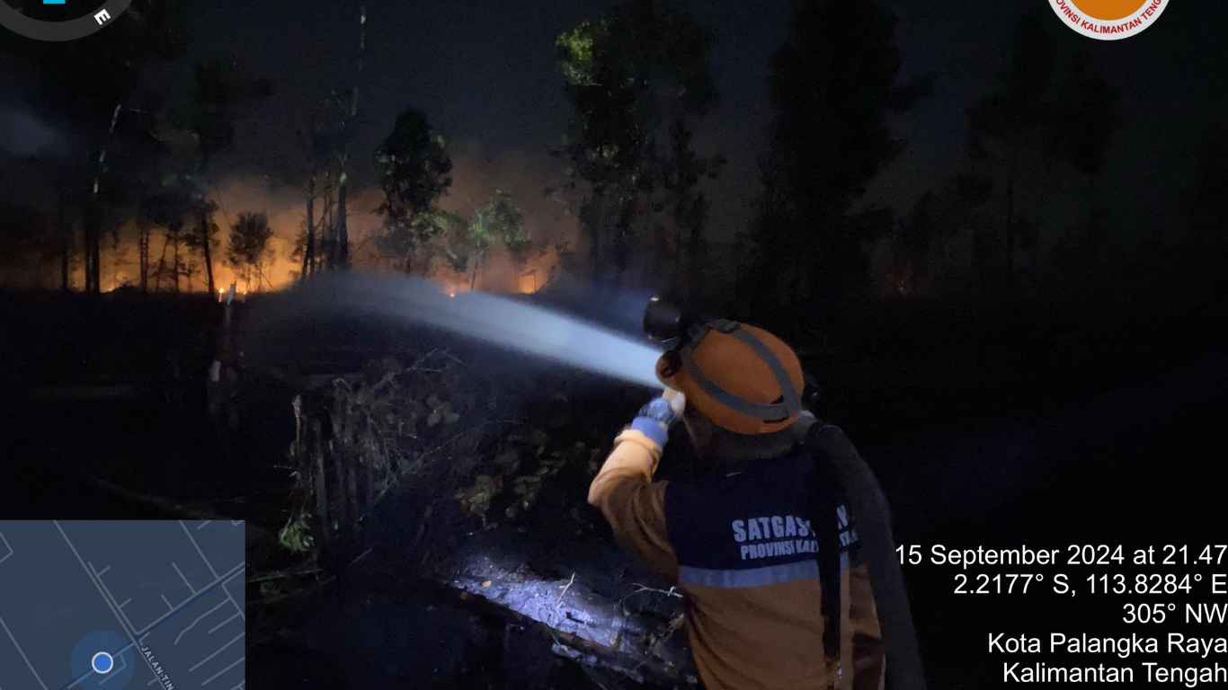 Kalaksa BPBPK Prov. Kalteng Imbau Masyarakat untuk Tidak Membakar Lahan