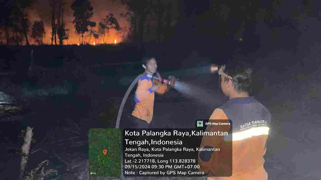 Satgas Karhutla Tangani Sebelas Kejadian Karhutla dalam Sehari